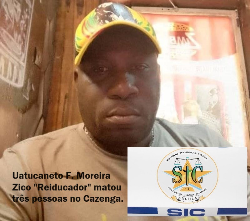 Detido o subinspector do SIC que assassinou três membros da mesma família no Cazenga