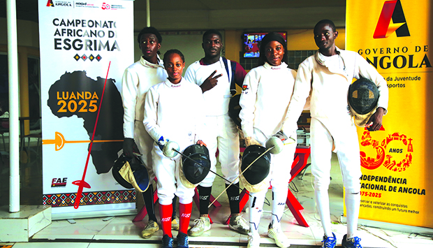 Luanda acolhe elite africana de esgrima