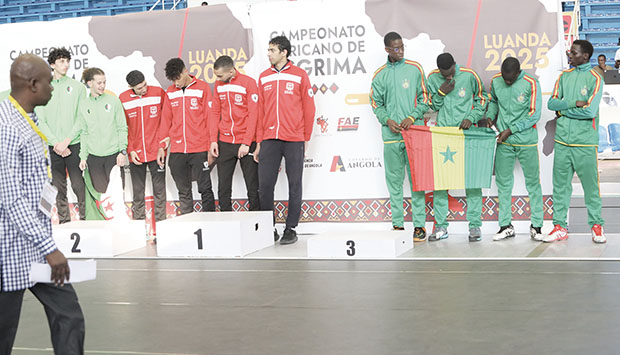 Esgrima: Egipto domina pódio da prova continental