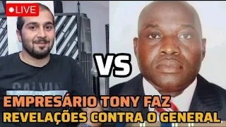 Empresário Tony Prince Acusa o General das FAA Zenga Mambo de Pedir Financiamento para Apoiar seu Partido