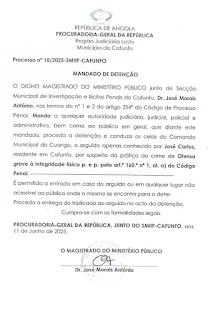 Magistratura do Cafunfo Sob Influência de Patrono Vietnamita Emite Mandato de Detenção Irregular
