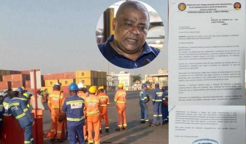 PÉSSIMAS CONDIÇÕES DE TRABALHO NO PORTO DO LOBITO DEIXA FUNCIONÁRIOS AGASTADOS COM PCA CELSO ROSA