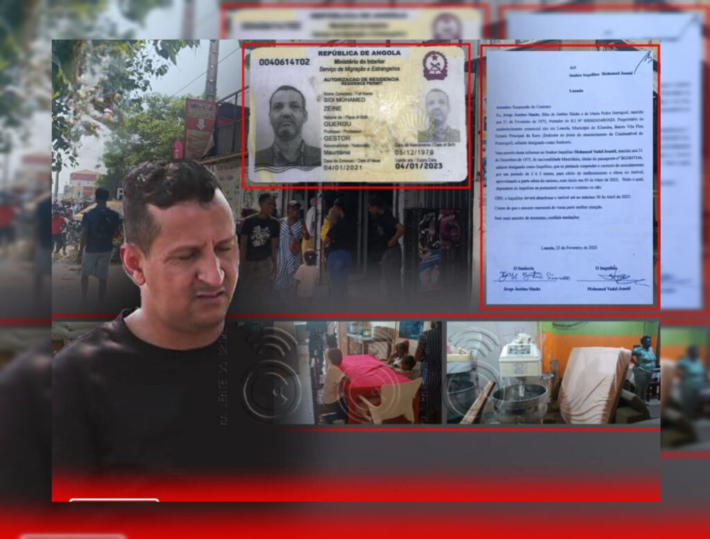 MAURITANIANO COM PODER FINANCEIRO “AVACALHA” ANGOLANO: ARRENDOU EMPREENDIMENTO A TERCEIROS E CONTA COM PROTECÇÃO INSTITUCIONAL