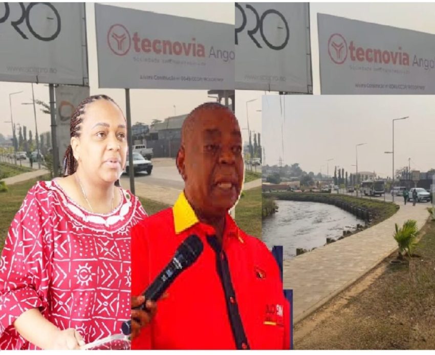 TECNOVIA ANGOLA SACODE OS PÉS E AS MÃOS NUMA OBRA DE 427 MILHÕES – MARA QUIOSA E MARCOS NHUNGA “NO CENTRO DAS ATENÇÕES”