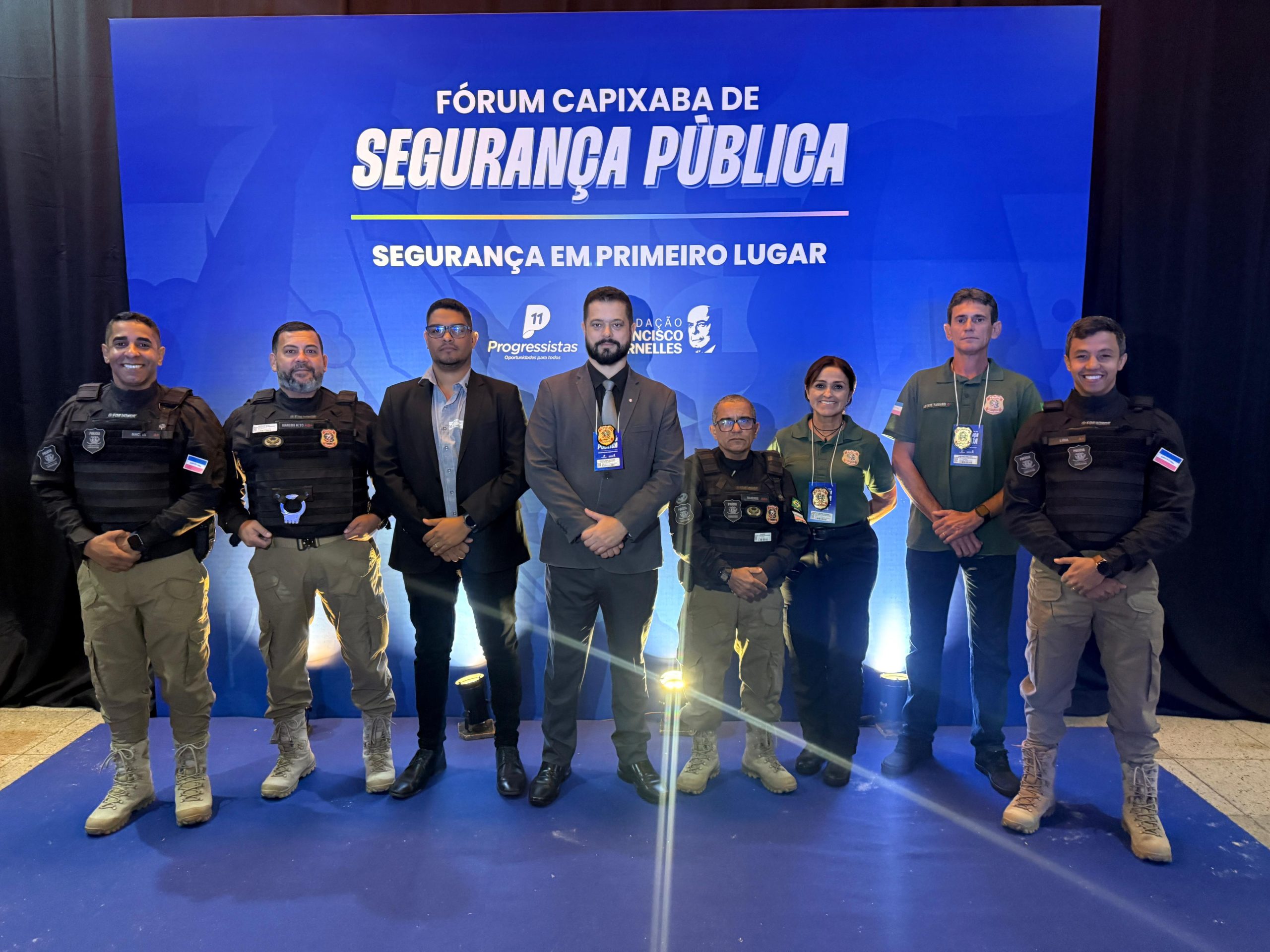 Polícia Legislativa da Câmara de Itapemirim participa de fórum com autoridades e especialistas em Segurança Pública