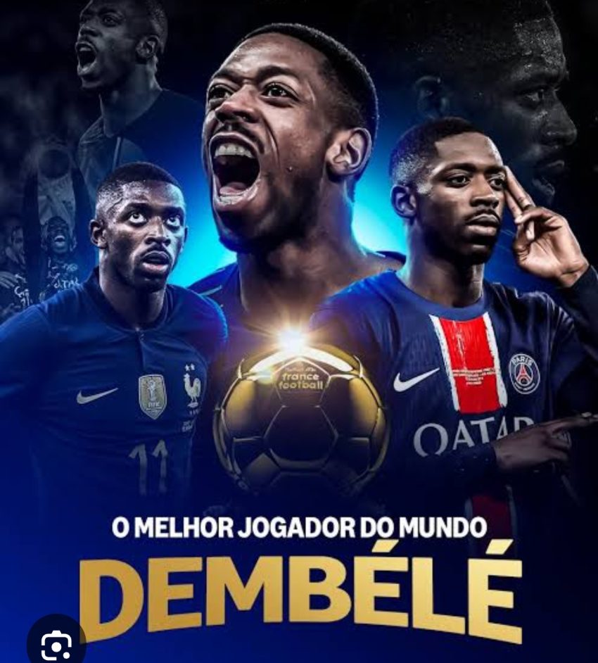 Dembélé conquista Bola de Ouro e faz história no futebol mundial