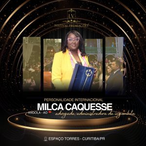 Milca Caquesse Nomeada no Festival de Premiações LV em Curitiba