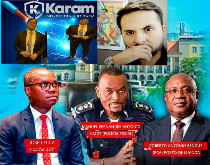 A Máfia da Empresa KARAM na Exportação de Ferros no Porto de Luanda, esquema de corrupção envolve AGT e Policia Fiscal