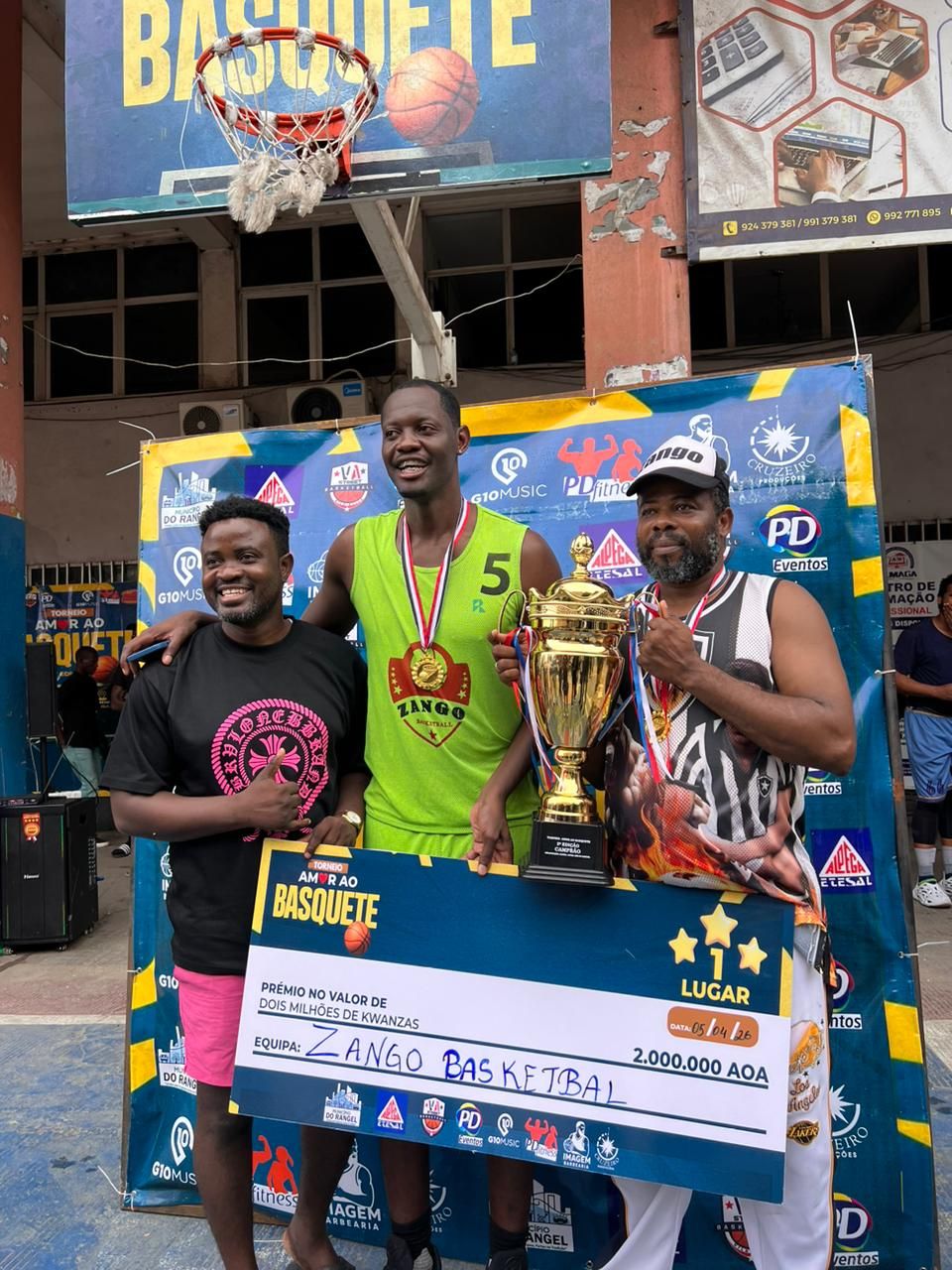 Zango conquista no Rangel segunda edição do “Torneio Amor ao Basquetebol”